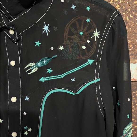 Double D Ranch Space Blouse - Picture 4 of 10